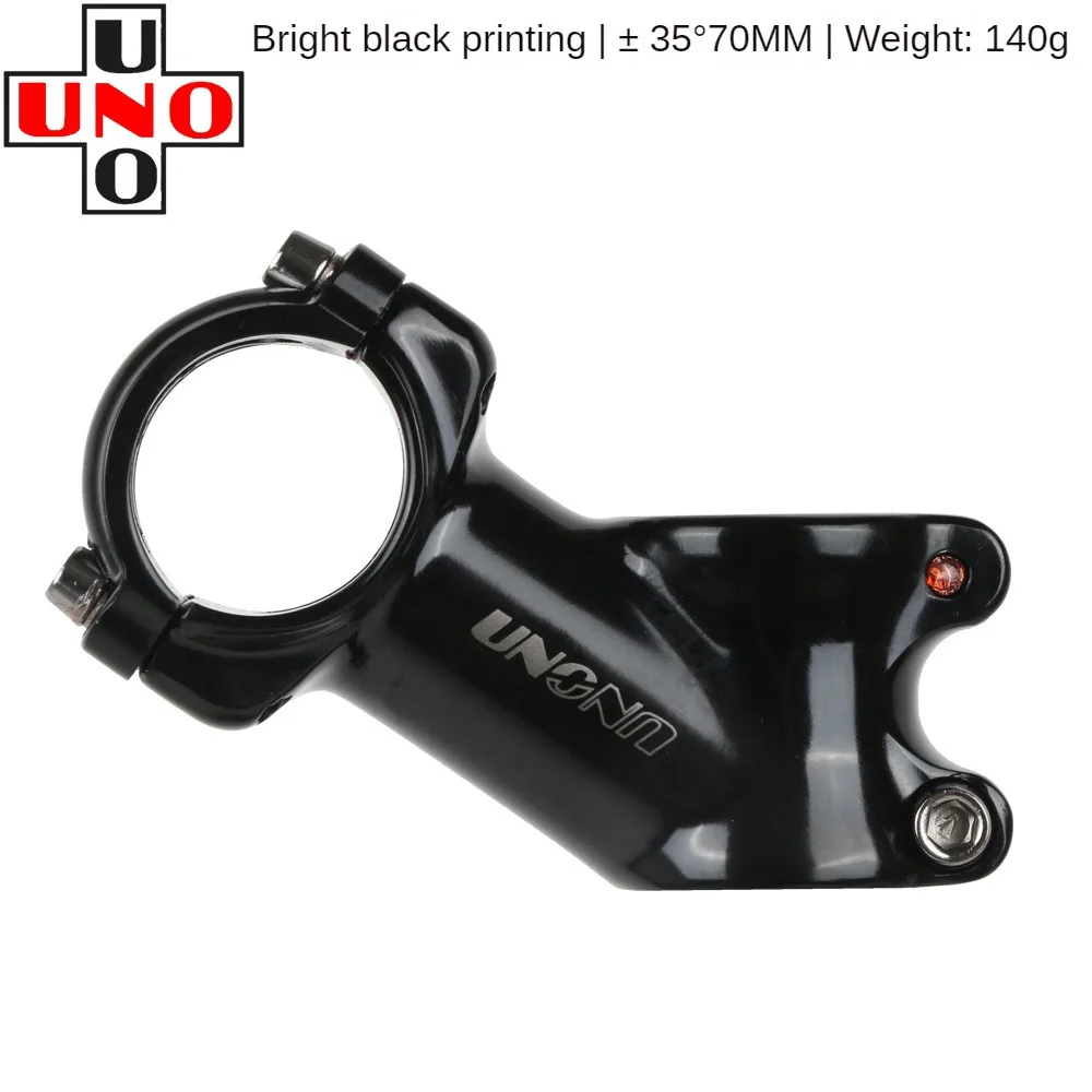 UNO 35 degrees riser tube Mountain Road Bike Stems positive and negative Angle of the Stem 25.4/31.8MM
UNO 35 degrees riser tube Mountain Road Bike Stems positive and negative Angle of the Stem 25.4/31.8MM