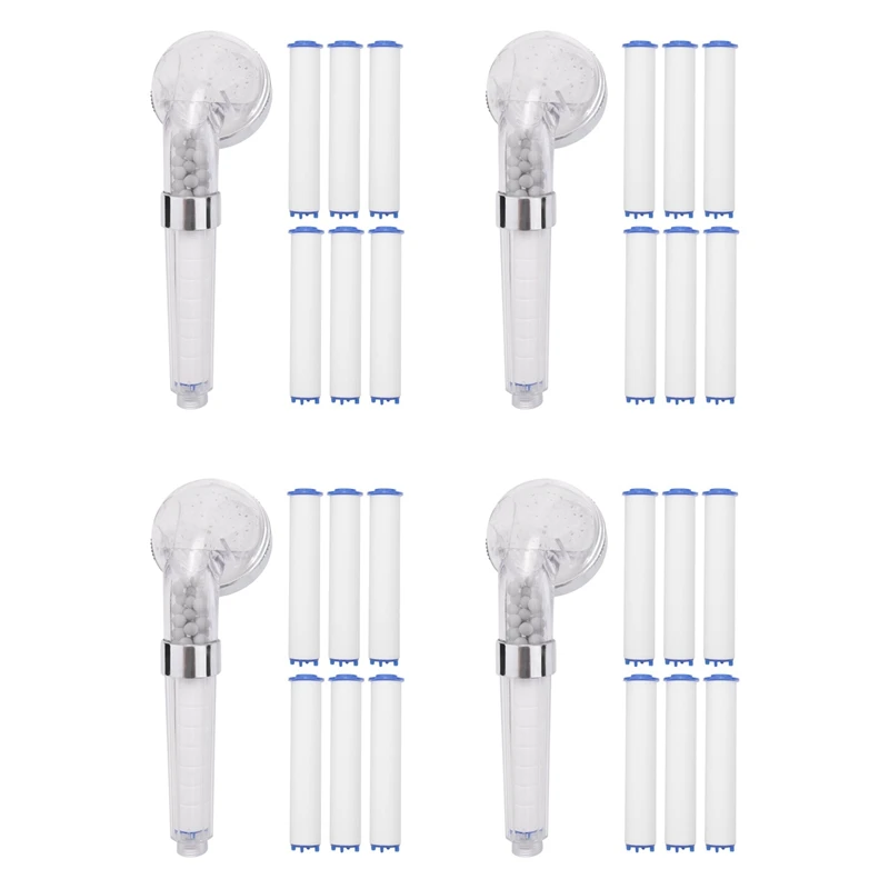 4X Bathroom Handheld Shower Water Saving Head Set With 6 Filters High Pressure Portable Shower Head Hand Shower
4X Bathroom Handheld Shower Water Saving Head Set With 6 Filters High Pressure Portable Shower Head Hand Shower