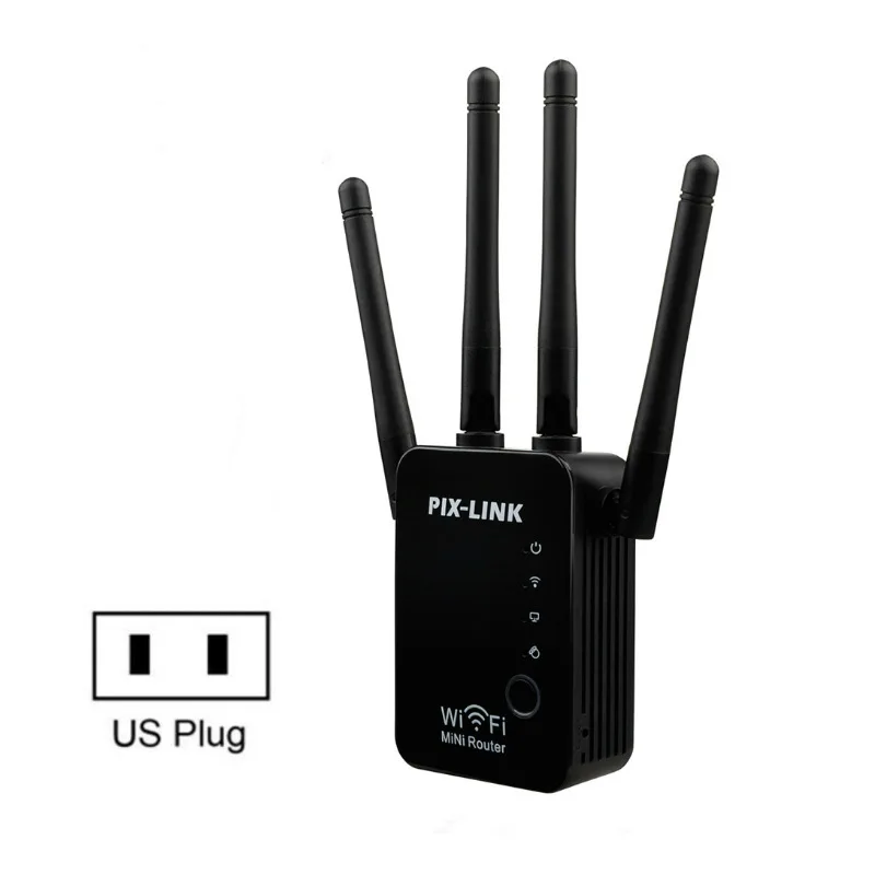 New WiFi Repeater Wireless Wifi Extender 300Mbps Four Antenna Wi-Fi Amplifier Long Range Signal Booster 2.4G WiFi Access Point
New WiFi Repeater Wireless Wifi Extender 300Mbps Four Antenna Wi-Fi Amplifier Long Range Signal Booster 2.4G WiFi Access Point