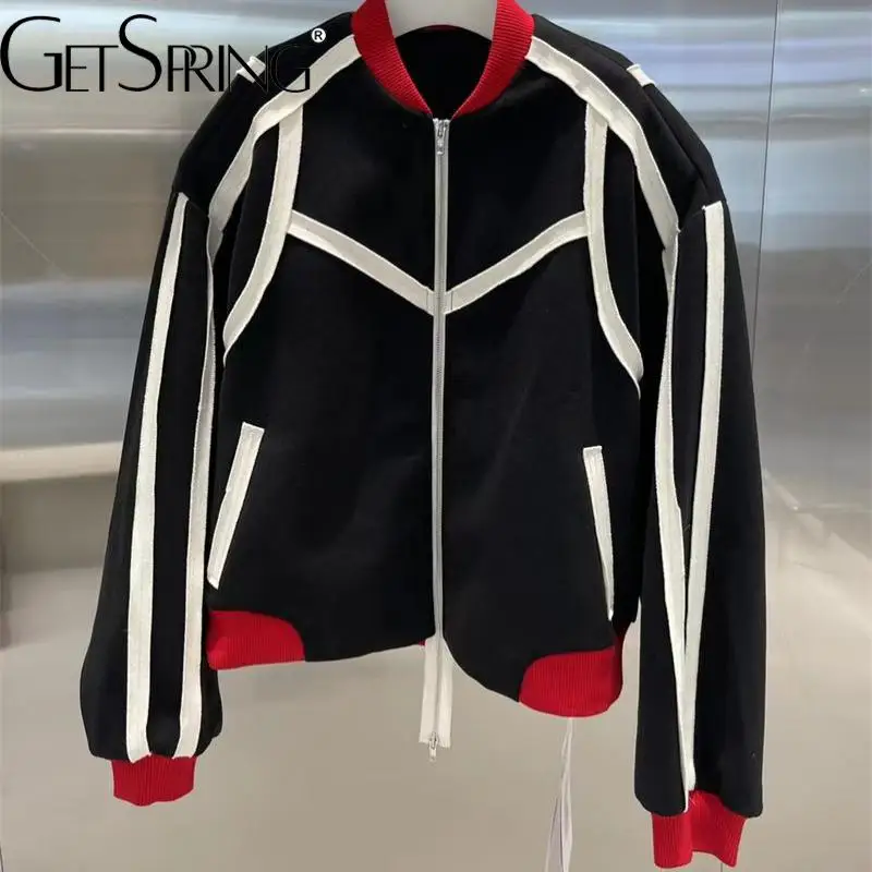 Getspring Women Coat Color Matching Leisure Coats And Jackets Women Irregular Vintage Leisure Short Winter Coat Women 2022
Getspring Women Coat Color Matching Leisure Coats And Jackets Women Irregular Vintage Leisure Short Winter Coat Women 2022