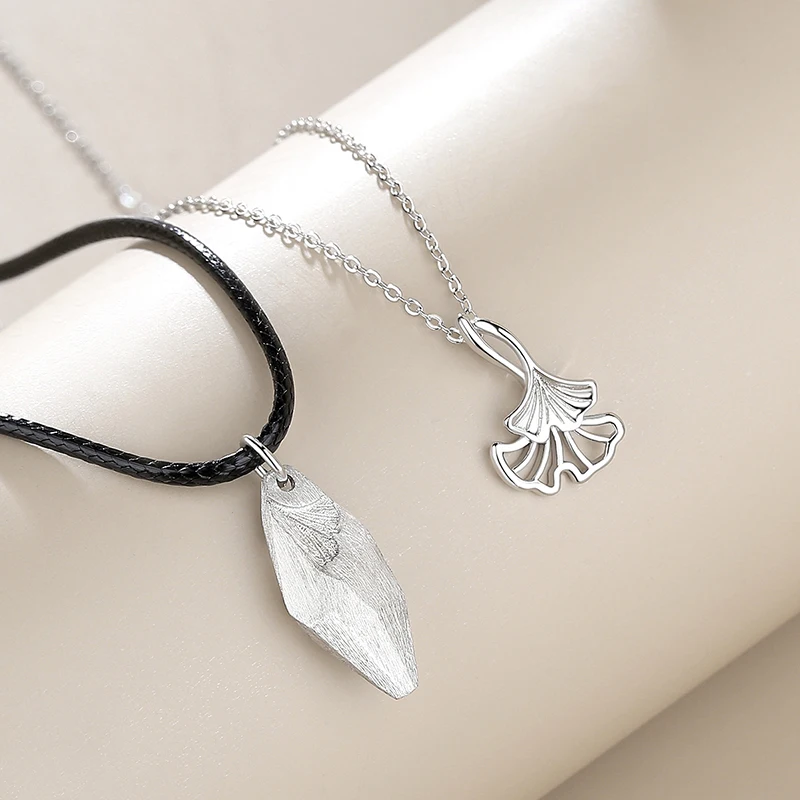 Ginkgo Biloba Couple S925 Sterling Silver Necklace Spring New Pendant For Women Birthday Party Gift Jewelry+BOX
Ginkgo Biloba Couple S925 Sterling Silver Necklace Spring New Pendant For Women Birthday Party Gift Jewelry+BOX