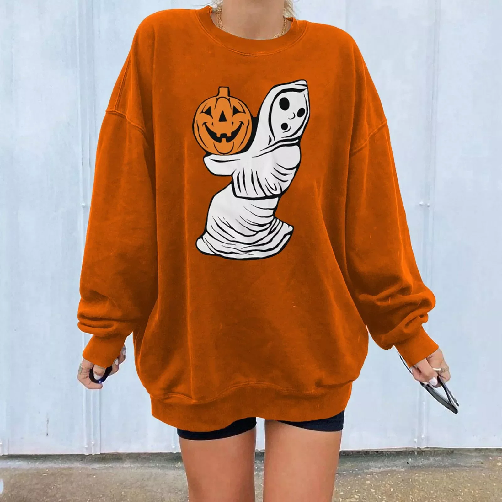 Free shipping Halloween Hoodie Women Long Sleeve Pullover 2022 Winter Falling Shoulder Long Sleeve Hooded Women Oversized Sweats
Free shipping Halloween Hoodie Women Long Sleeve Pullover 2022 Winter Falling Shoulder Long Sleeve Hooded Women Oversized Sweats