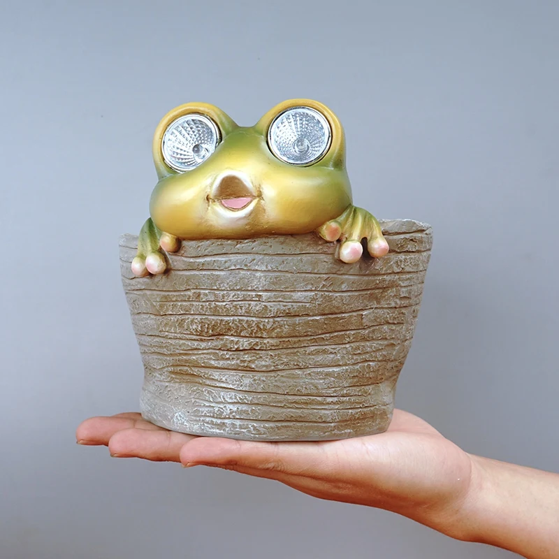 Frog Garden Decor Solar Frog Light Figurines Frog Shaped Statue Lantern Yard Art Spring Fall Winter Decor For Patio Promotion
Frog Garden Decor Solar Frog Light Figurines Frog Shaped Statue Lantern Yard Art Spring Fall Winter Decor For Patio Promotion