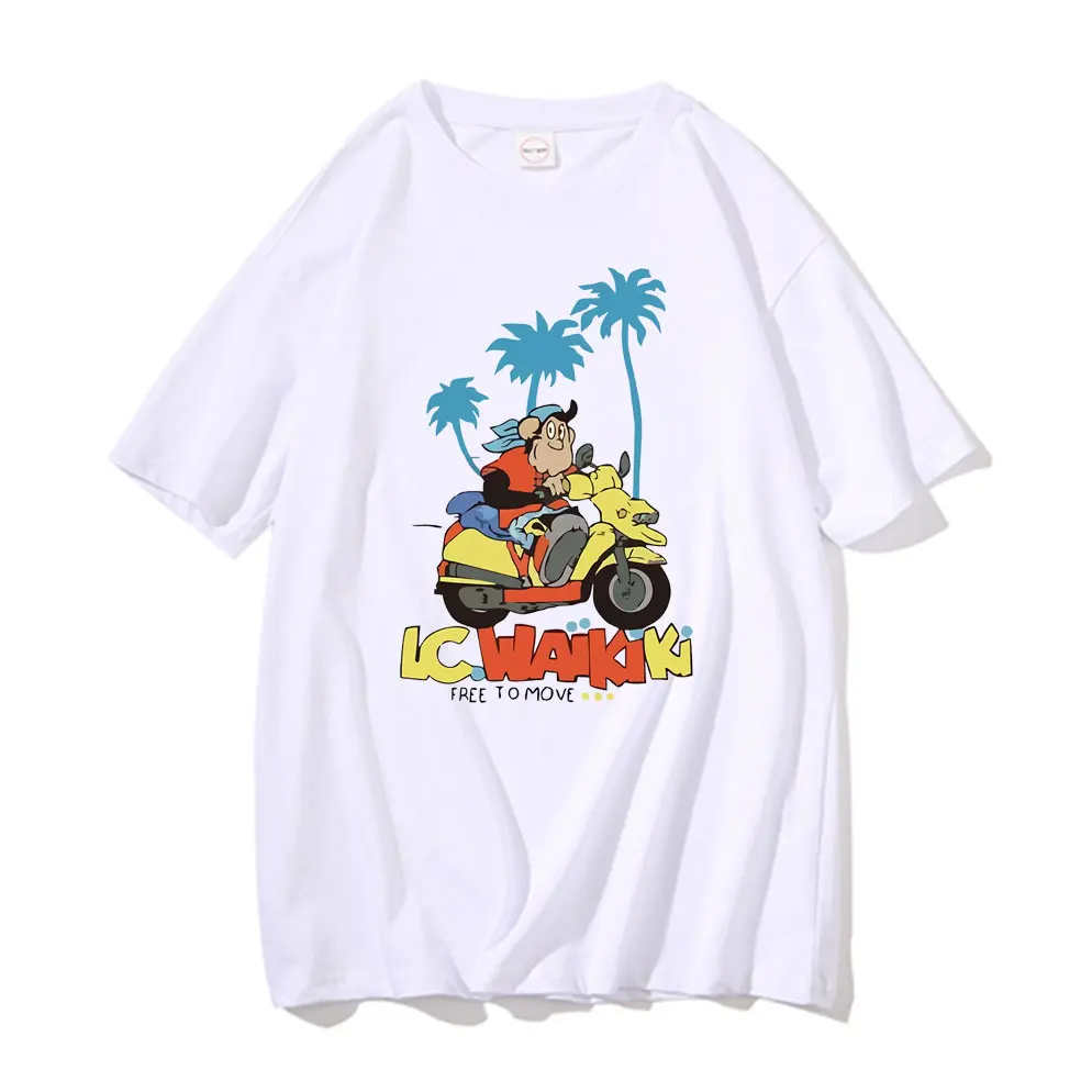 Lc Waikiki Monkey Merchandise T-shirt Men Women Black T Shirts Mens Tee Short Sleeve Monkey Riding A Donkey Graphic Print Tshirt
Lc Waikiki Monkey Merchandise T-shirt Men Women Black T Shirts Mens Tee Short Sleeve Monkey Riding A Donkey Graphic Print Tshirt