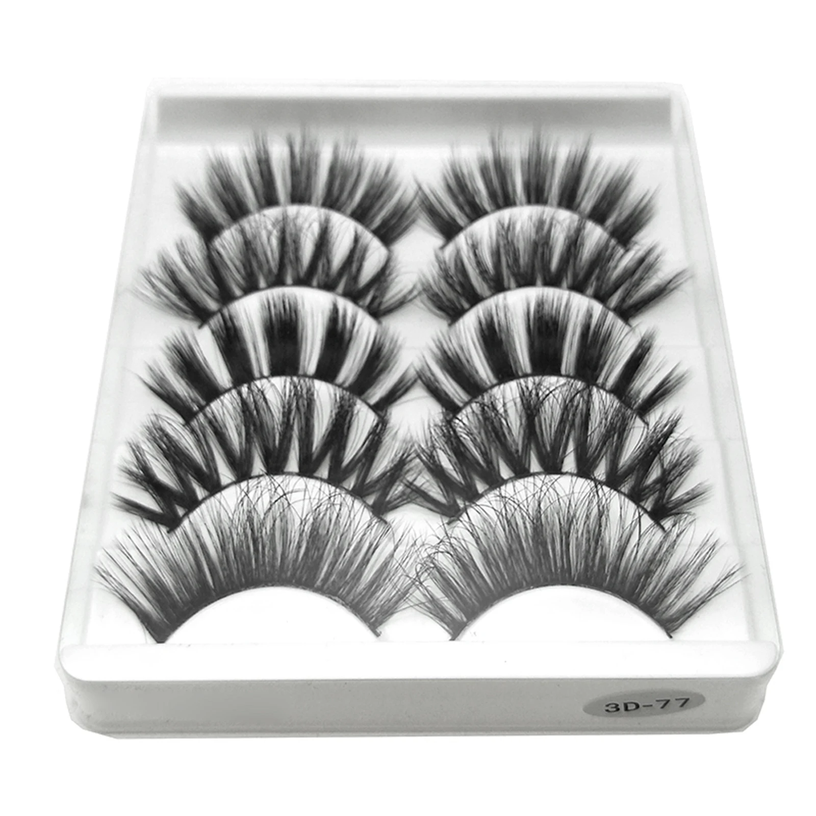 5 Pairs Fluffy Thick False Eyelashes Soft Comfortable No Irritation Charming Lashes for Women and Young Girls
5 Pairs Fluffy Thick False Eyelashes Soft Comfortable No Irritation Charming Lashes for Women and Young Girls