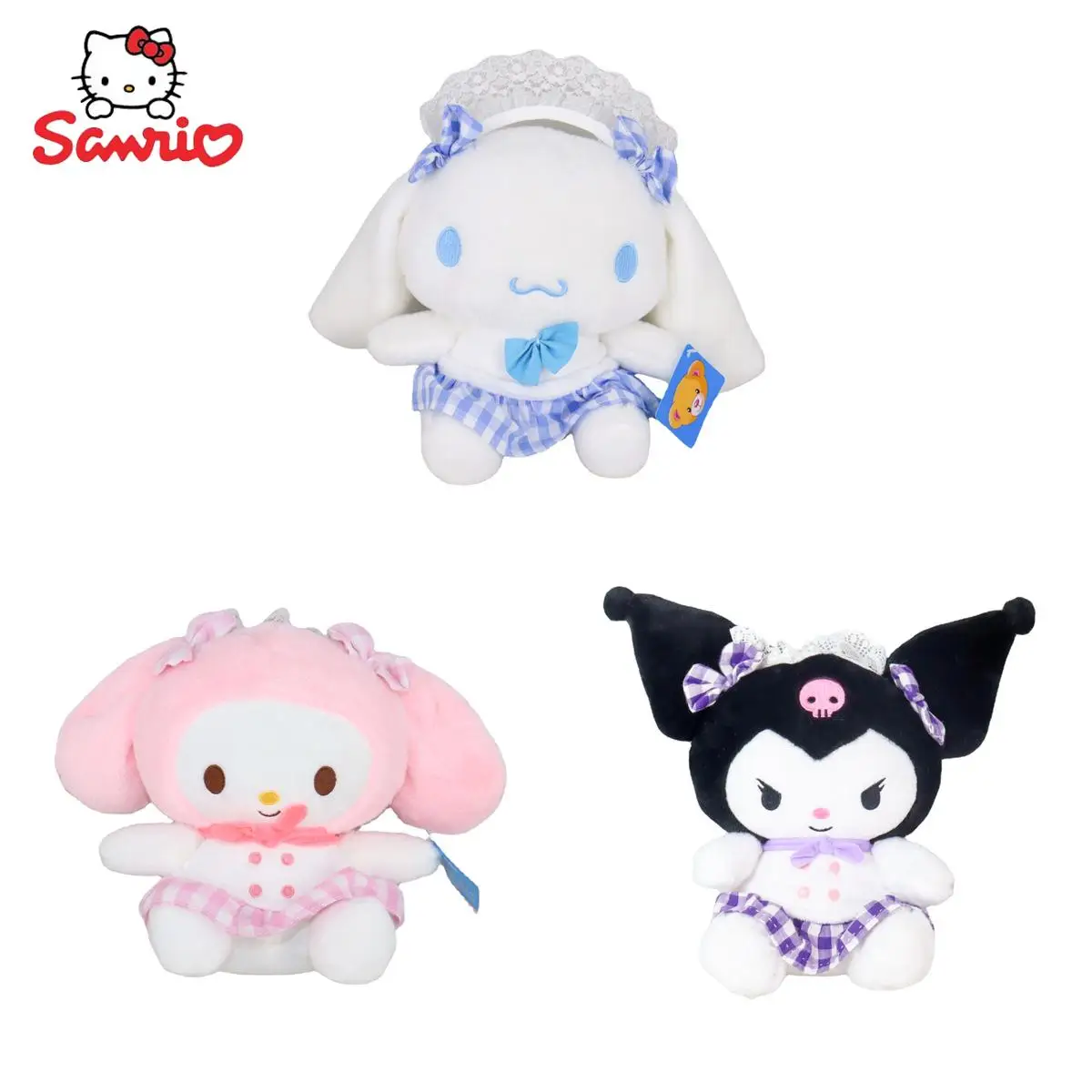 New 25 Cm Kawaii Anime Cartoon Cute Grid Sanrio Kuromi Doll My Melody Doll Little White Cinnamoroll Plush Doll Doll Gift Toy
New 25 Cm Kawaii Anime Cartoon Cute Grid Sanrio Kuromi Doll My Melody Doll Little White Cinnamoroll Plush Doll Doll Gift Toy