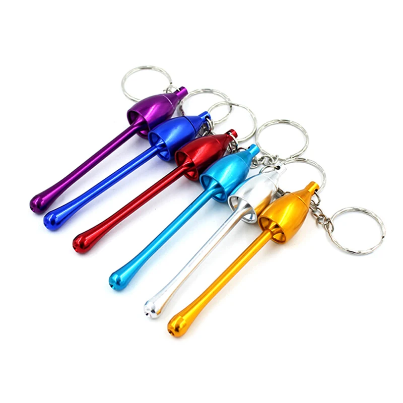 Aluminum portable small pipe mushroom-shaped pipe keychain straight type smoking grass tool color random
Aluminum portable small pipe mushroom-shaped pipe keychain straight type smoking grass tool color random