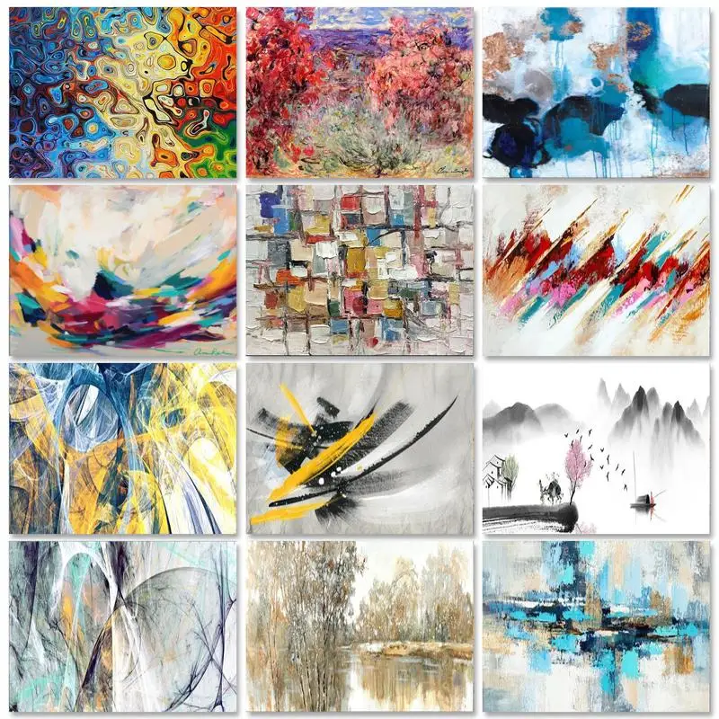 GATYZTORY Abstract Paint by numbers DIY Picture Drawing Scenery Paint for painting Living room decoration Artwork
GATYZTORY Abstract Paint by numbers DIY Picture Drawing Scenery Paint for painting Living room decoration Artwork