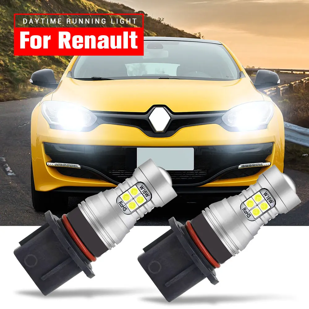 2pcs P13W LED Daytime Running Light Canbus No Error DRL Bulb Lamp For Renault Megane 3 2014-2015 CC 2014 2015 2016 2017
2pcs P13W LED Daytime Running Light Canbus No Error DRL Bulb Lamp For Renault Megane 3 2014-2015 CC 2014 2015 2016 2017