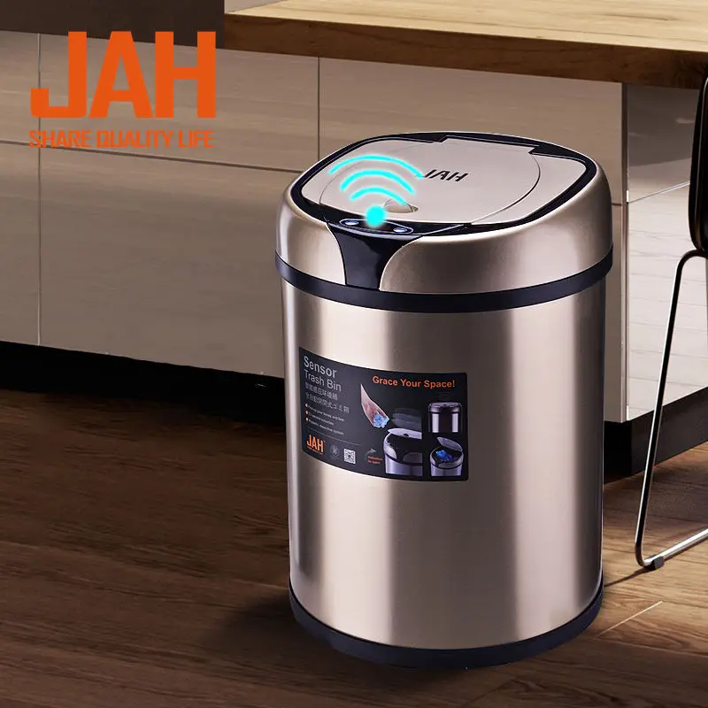 Automatic Induction Smart Electric Trash Can Living Room Stainless Steel Household Induction Trash Can Kitchen Trash Can
Automatic Induction Smart Electric Trash Can Living Room Stainless Steel Household Induction Trash Can Kitchen Trash Can