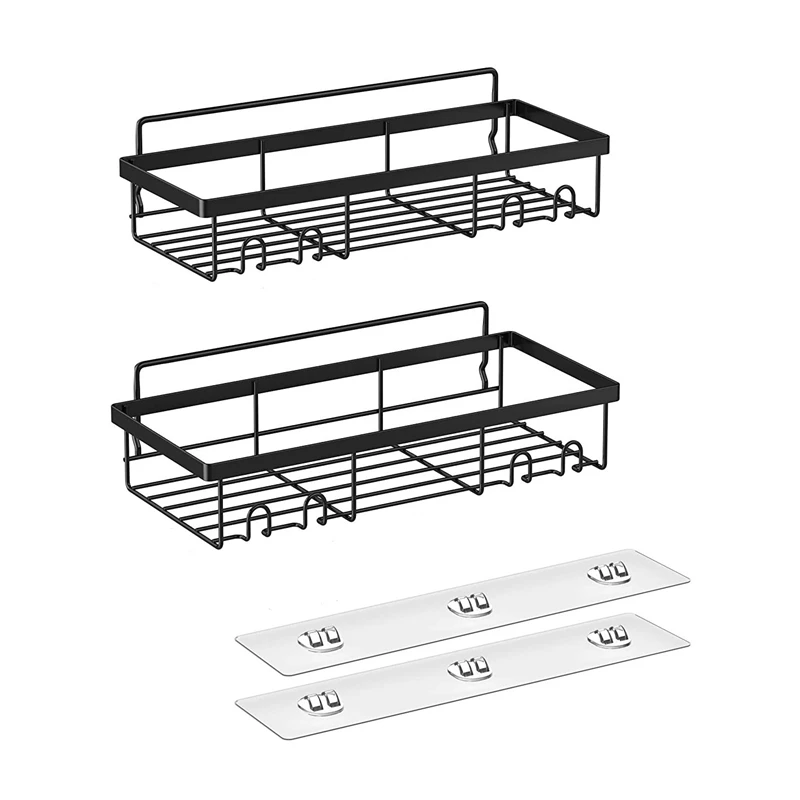 2 Pack Shower Caddy, Shower Organizer, Rustproof Bathroom Shower Shelf With Adhesives, Shower Racks For Kitchen Bedroom
2 Pack Shower Caddy, Shower Organizer, Rustproof Bathroom Shower Shelf With Adhesives, Shower Racks For Kitchen Bedroom