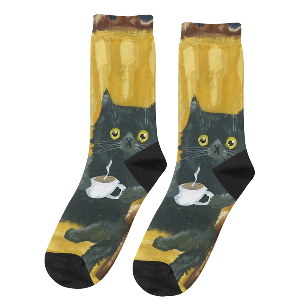 Mondays Funny Men's Socks Retro Cat Animal Hip Hop Casual Crew Sock Gift Pattern Printed
Mondays Funny Men's Socks Retro Cat Animal Hip Hop Casual Crew Sock Gift Pattern Printed