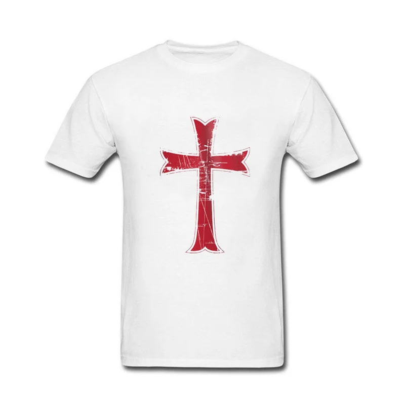New 100% cotton Fashion Crusader Knights Templar Distressed Cross T-Shirt. Summer Cotton Short Sleeve O-Neck Mens T Shirt
New 100% cotton Fashion Crusader Knights Templar Distressed Cross T-Shirt. Summer Cotton Short Sleeve O-Neck Mens T Shirt