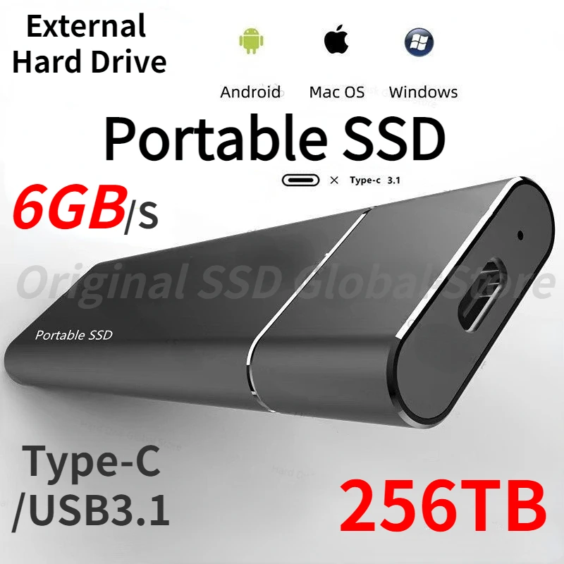 New 256TB 4TB 8TB 16TB 32TB 64TB 128TB Hard Disk SD High-Speed Mobile External USB 3.1/Type-C Interface Mass Storage Disco Duro
New 256TB 4TB 8TB 16TB 32TB 64TB 128TB Hard Disk SD High-Speed Mobile External USB 3.1/Type-C Interface Mass Storage Disco Duro