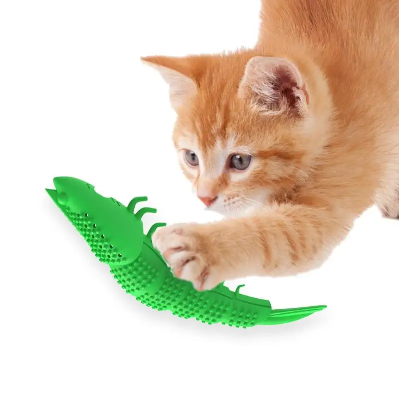 Cat Toothbrush Toy Interactive Rubber Dental Care For Cats Fish Lobster Shape Toothbrush Chewing Pet Toy Natural Rubber Teeth
Cat Toothbrush Toy Interactive Rubber Dental Care For Cats Fish Lobster Shape Toothbrush Chewing Pet Toy Natural Rubber Teeth
