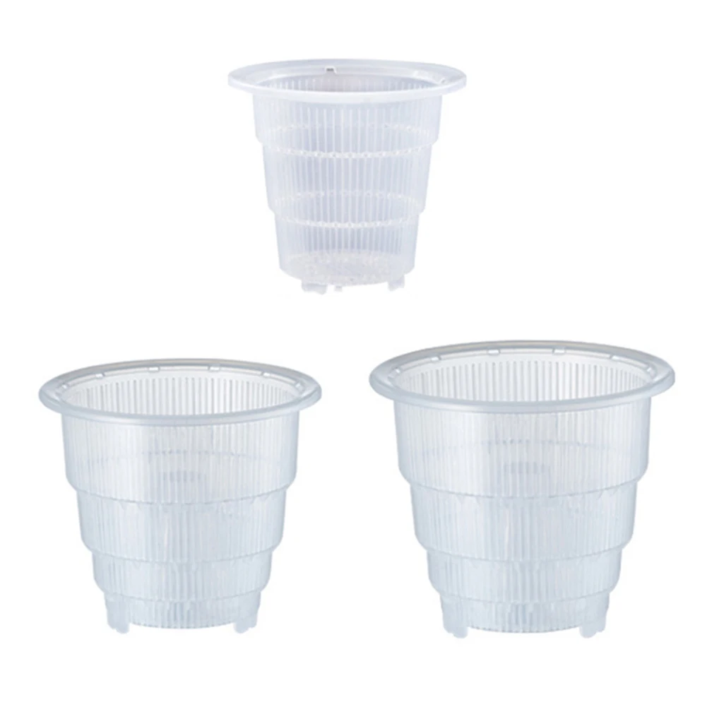 Root Control Mesh Pot Fleshy Flower Orchid Transparent Breathable Resin Plastic Container Clear Planter Home Gardening Decor
Root Control Mesh Pot Fleshy Flower Orchid Transparent Breathable Resin Plastic Container Clear Planter Home Gardening Decor