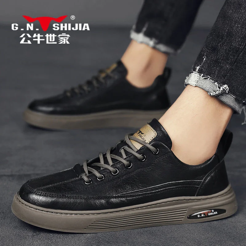 High quality Men's Shoes Autumn Black Casual Leather Chefs Waterproof and Non slip Kitchen Work
High quality Men's Shoes Autumn Black Casual Leather Chefs Waterproof and Non slip Kitchen Work