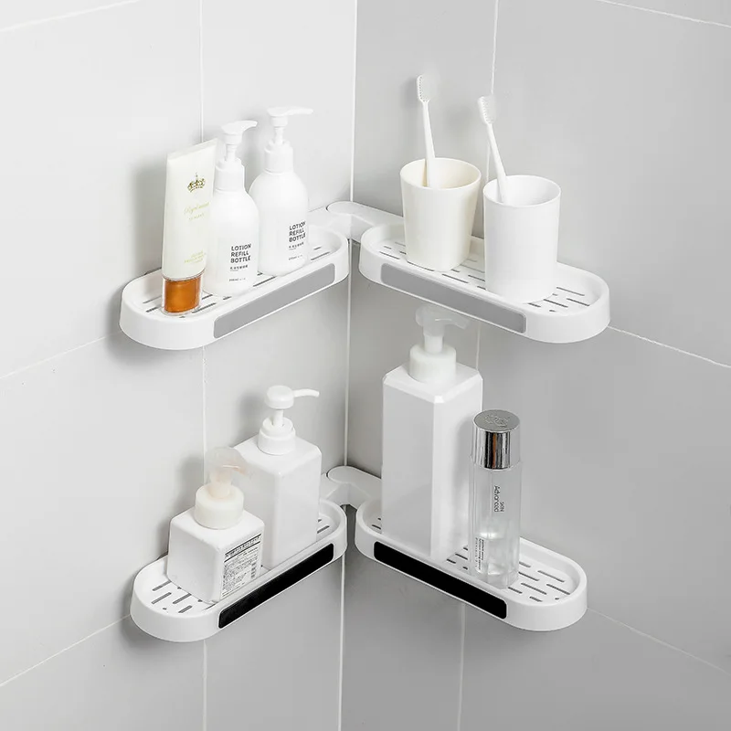 Punch-free Bathroom Revolving Rack Wall-mounted Toilet Washstand Kitchen Wall Storage Rack
Punch-free Bathroom Revolving Rack Wall-mounted Toilet Washstand Kitchen Wall Storage Rack