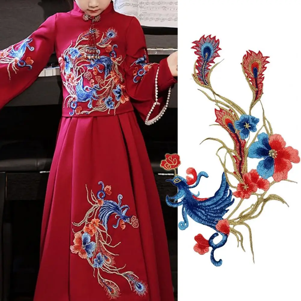 Sewing Patches Eco-friendly Breathable Decorative Phoenix Pattern Applique Patches Flower Embroidery Patches for Dress
Sewing Patches Eco-friendly Breathable Decorative Phoenix Pattern Applique Patches Flower Embroidery Patches for Dress