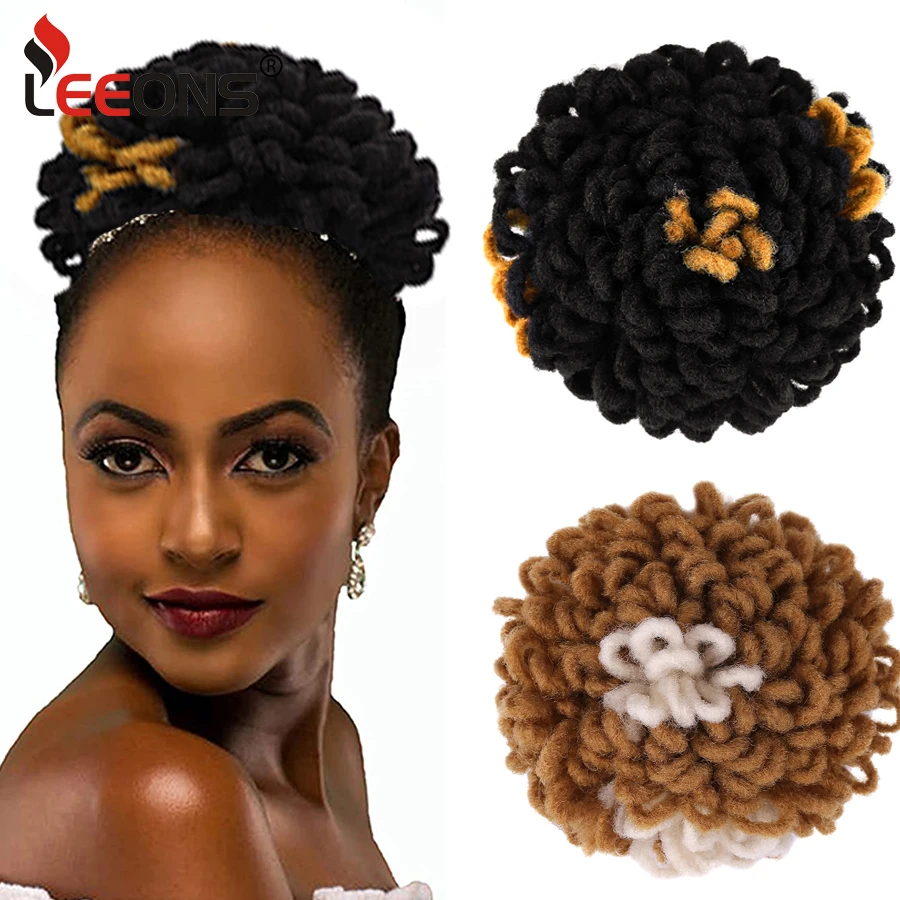 Afro Dreadlock Puffs Nu Locs Updo Braids Buns Loc Puffs Buns Drawstring Ponytail Extension Heat Resistant Synthetic Hairpieces
Afro Dreadlock Puffs Nu Locs Updo Braids Buns Loc Puffs Buns Drawstring Ponytail Extension Heat Resistant Synthetic Hairpieces