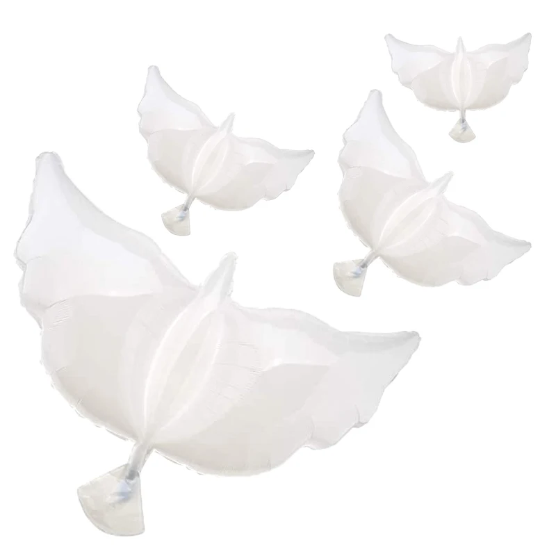 10/20/50pcs Flying White Dove Foil Helium Balloons 104x45cm For Wedding Birthday Party Decoration Peace Bird Pigeons Ballon
10/20/50pcs Flying White Dove Foil Helium Balloons 104x45cm For Wedding Birthday Party Decoration Peace Bird Pigeons Ballon