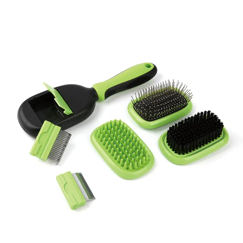 Baitewei 5 In 1 Pet Clean Beauty Combs Brush Set Long and short Hair Open-Knot Comb For Cats and Dogs Pet Supplies dog accessory
Baitewei 5 In 1 Pet Clean Beauty Combs Brush Set Long and short Hair Open-Knot Comb For Cats and Dogs Pet Supplies dog accessory
