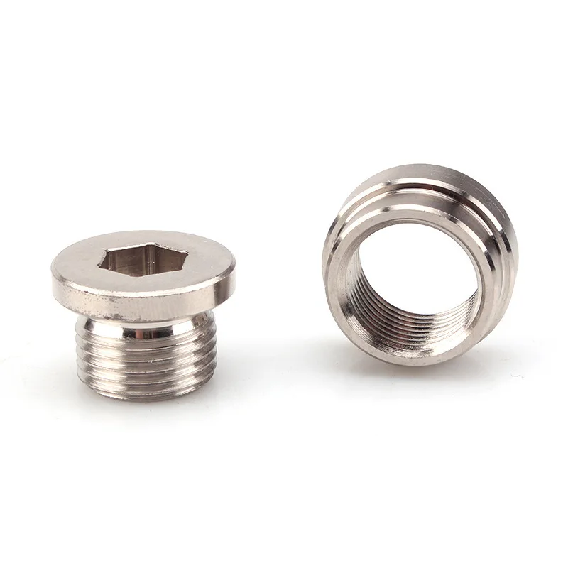 M18 X 1.5mm Thread 304 Stainless Steel Exhaust Oxygen Sensor Boss Nut M18 X 1.5 Decat Universal Oxygen Sensor Hexagon Plug
M18 X 1.5mm Thread 304 Stainless Steel Exhaust Oxygen Sensor Boss Nut M18 X 1.5 Decat Universal Oxygen Sensor Hexagon Plug