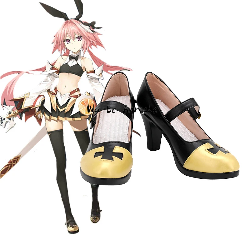 Game FGO Fate Grand Order Astolfo Cosplay Platform Shoes High-heeled For Women Girls Halloween Fancy Carnival Custom-made Shoes
Game FGO Fate Grand Order Astolfo Cosplay Platform Shoes High-heeled For Women Girls Halloween Fancy Carnival Custom-made Shoes