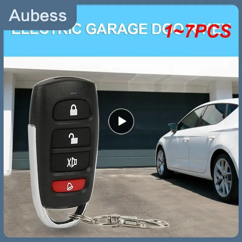 1~7PCS 433Mhz Copy Remote Control Auto 4 Channe Code Garage Gate Door Garage Door Control Duplicator Portal Remote Control Key
1~7PCS 433Mhz Copy Remote Control Auto 4 Channe Code Garage Gate Door Garage Door Control Duplicator Portal Remote Control Key