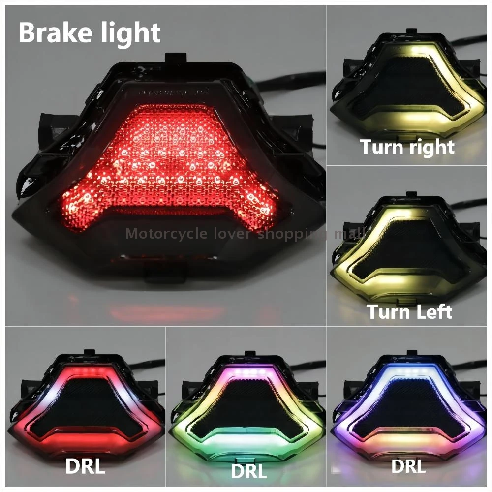 Motorcycle Indicator Lamp Tail light LED Brake Rear Turn Signal TailLight For Yamaha YZF R3 R25 Y15ZR MT07 FZ07 LC150 MT-07 YZ-F
Motorcycle Indicator Lamp Tail light LED Brake Rear Turn Signal TailLight For Yamaha YZF R3 R25 Y15ZR MT07 FZ07 LC150 MT-07 YZ-F
