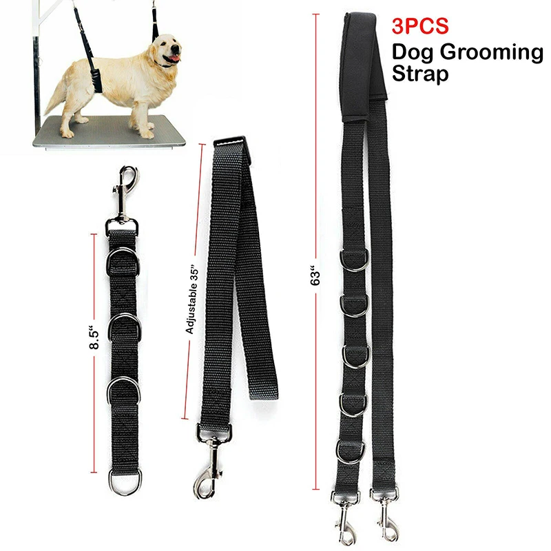 Pet Dog Accessories Dog Leash Dog Harness Traction Noose 3pcs Restraint Bathing Puppy Dog Grooming Strap Belly Pad For Dogs
Pet Dog Accessories Dog Leash Dog Harness Traction Noose 3pcs Restraint Bathing Puppy Dog Grooming Strap Belly Pad For Dogs
