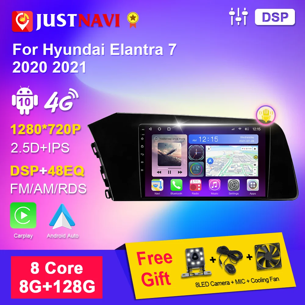 Car Radio For Hyundai Elantra 7 2020 2021 Car Multimedia Player 2din Carplay Android Auto 6G 128G WiFi 4G Stereo Video FM AM
Car Radio For Hyundai Elantra 7 2020 2021 Car Multimedia Player 2din Carplay Android Auto 6G 128G WiFi 4G Stereo Video FM AM