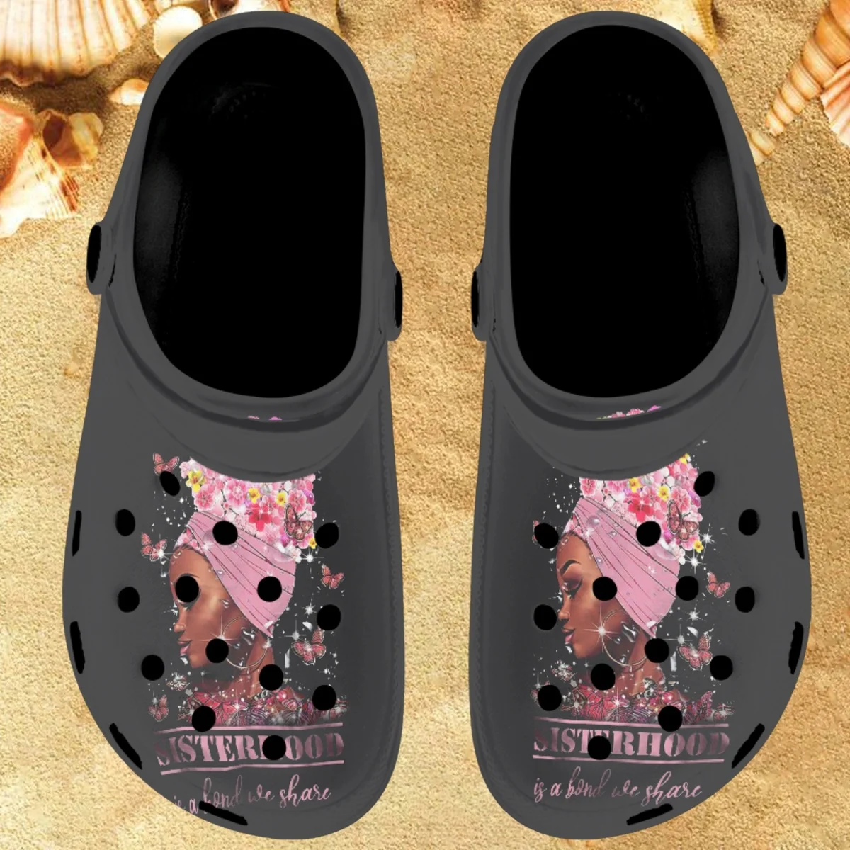 Сандалии Nopersonality Alpha Kappa Alpha женские летние дышащие удобные шлепанцы афро черные дизайнерские шлепанцы для девушек
Сандалии Nopersonality Alpha Kappa Alpha женские летние дышащие удобные шлепанцы афро черные дизайнерские шлепанцы для девушек