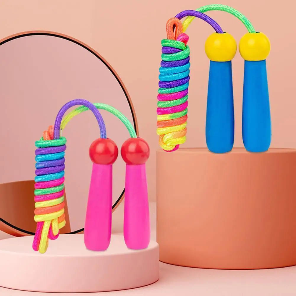 2.4m Sports Skipping Rope Practice Speed Jump Wood Fitness Children Grip Equipment Handle Kid Training N7I6
2.4m Sports Skipping Rope Practice Speed Jump Wood Fitness Children Grip Equipment Handle Kid Training N7I6