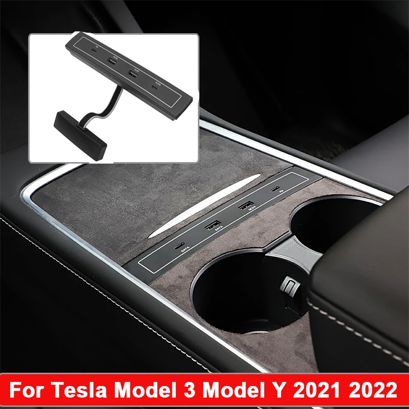 4 в 1 USB для Tesla Model 3, модель Y 2021 27 Вт, быстрое зарядное устройство, интеллектуальная док-станция, USB шунтирующий концентратор, интерьерная Моди...
4 в 1 USB для Tesla Model 3, модель Y 2021 27 Вт, быстрое зарядное устройство, интеллектуальная док-станция, USB шунтирующий концентратор, интерьерная Моди...