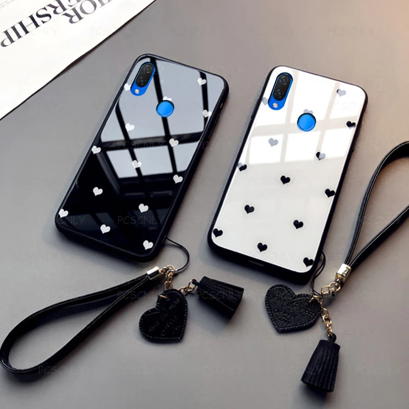 Glass Case For Huawei Nova 4 4e 3 3i 3e 2i 2s 2 Lite Plus 5T 5 5i Pro Fashion Love Heart Phone Hard Cover with Lanyard
Glass Case For Huawei Nova 4 4e 3 3i 3e 2i 2s 2 Lite Plus 5T 5 5i Pro Fashion Love Heart Phone Hard Cover with Lanyard