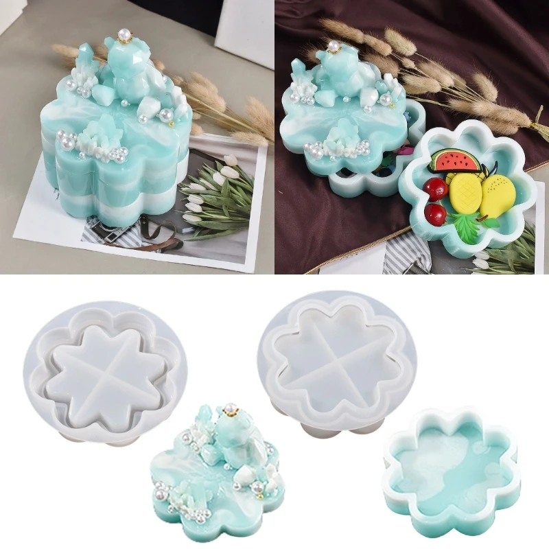 Формы для коробок с крышками из смолы, силиконовая форма для 3D банка, форма для коробок для хранения декоративных материалов из смолы T8DE
Формы для коробок с крышками из смолы, силиконовая форма для 3D банка, форма для коробок для хранения декоративных материалов из смолы T8DE