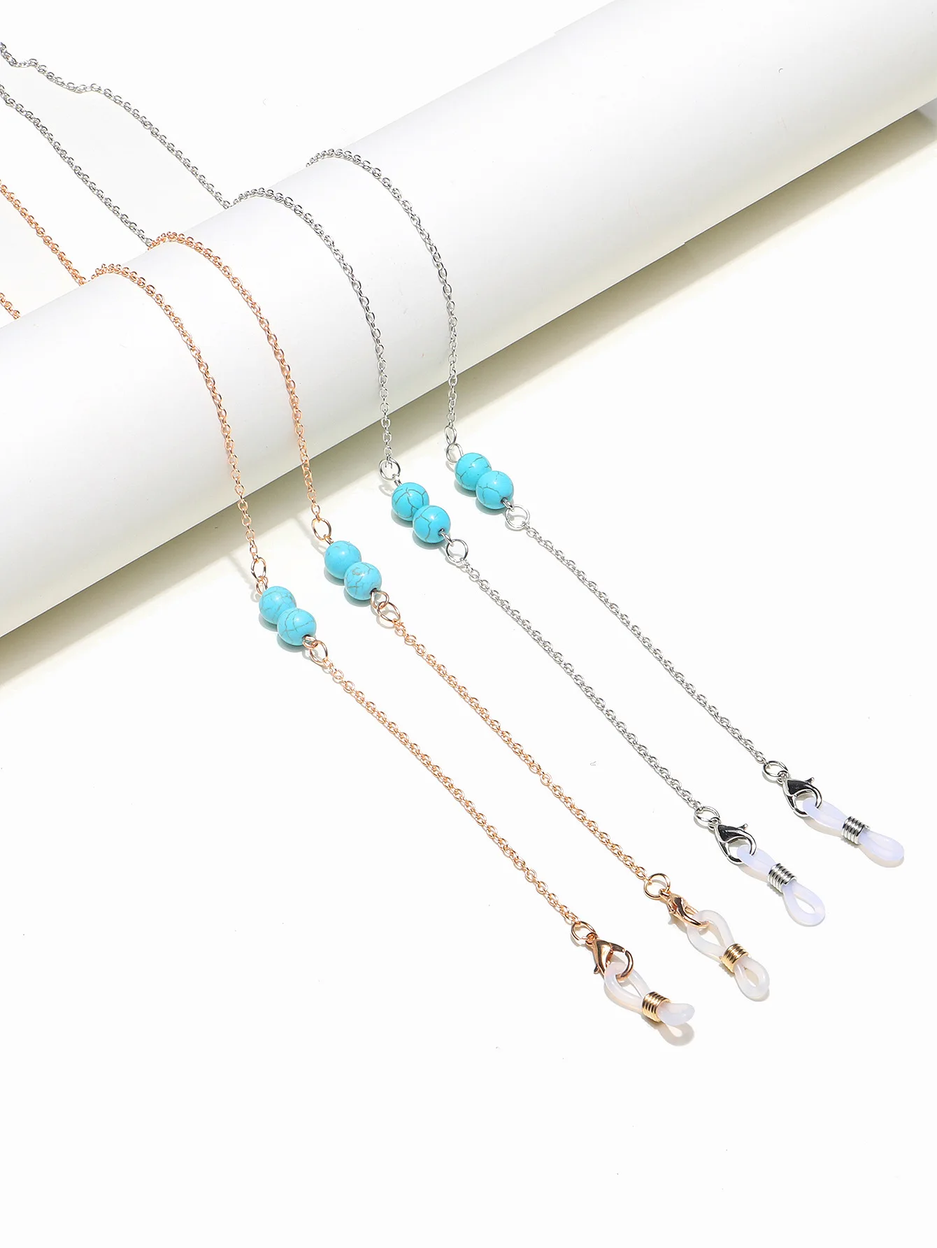 One Set Turquoise Mask Chain Women Vintage Metal Sunglasses Hangs Strap Lanyards Eyewear Cord Mask Holder Necklace Dropshiping
One Set Turquoise Mask Chain Women Vintage Metal Sunglasses Hangs Strap Lanyards Eyewear Cord Mask Holder Necklace Dropshiping
