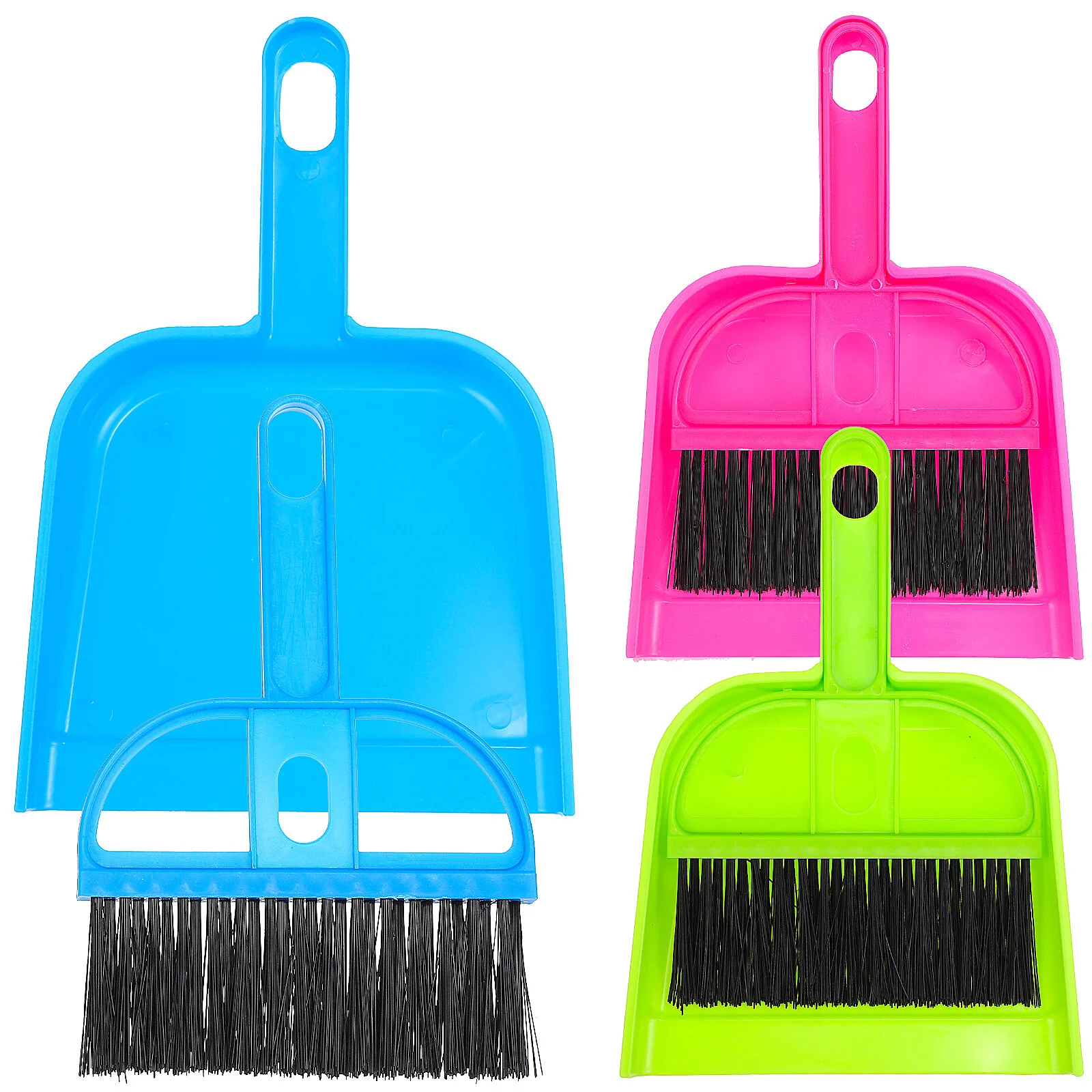 3 Sets Brochas Para Limpiar Handle Mini Dustpan Brush Desk Broom Kids Plastic Child
3 Sets Brochas Para Limpiar Handle Mini Dustpan Brush Desk Broom Kids Plastic Child