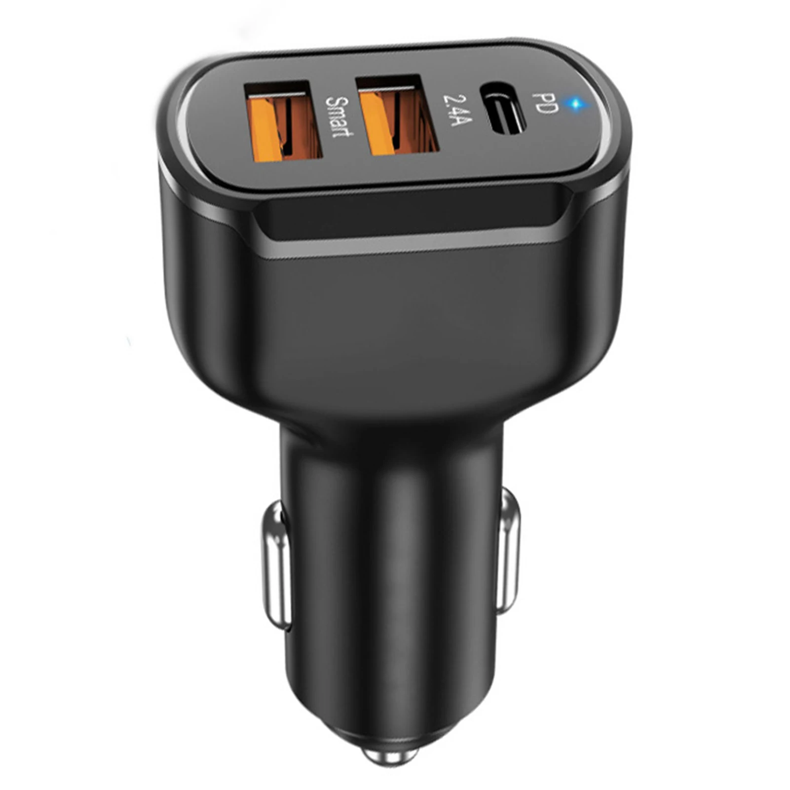 PD Fast Car Charger 30W USB 2.4A Fast Charging Car Adapter 3 Ports USB PD Quick Charger For Smart Phones Sports Watches Cameras
PD Fast Car Charger 30W USB 2.4A Fast Charging Car Adapter 3 Ports USB PD Quick Charger For Smart Phones Sports Watches Cameras