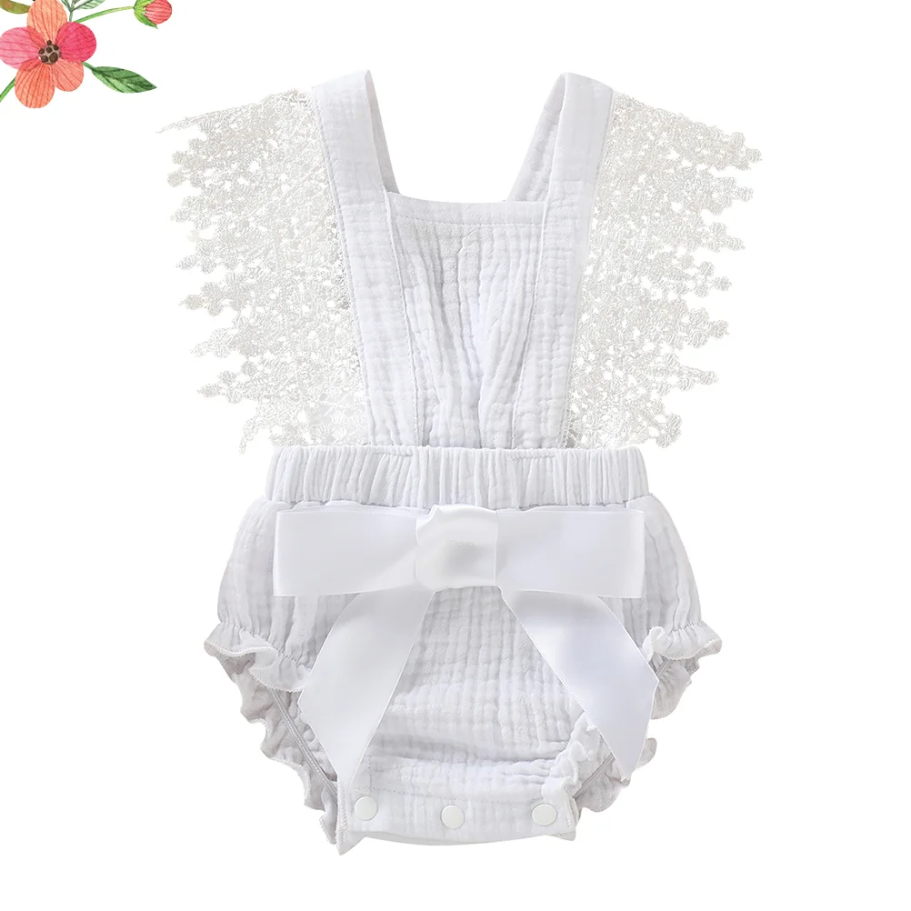 Lace Newborn Clothing Baby Casual Clothes Infant Adorable Jumpsuit Baby Dress Costume for Home - White (Fit for 70cm Height)
Lace Newborn Clothing Baby Casual Clothes Infant Adorable Jumpsuit Baby Dress Costume for Home - White (Fit for 70cm Height)