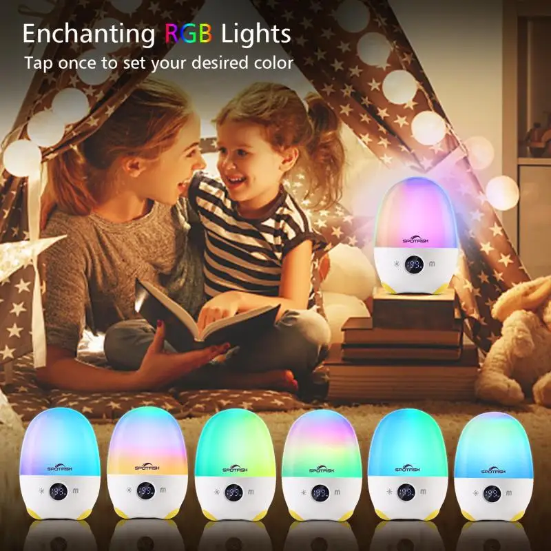 USB Charging Colorful Night Light Smart Touch Timer Sleep Light Children's Nursing Bedroom Creative Rainbow Atmosphere Light
USB Charging Colorful Night Light Smart Touch Timer Sleep Light Children's Nursing Bedroom Creative Rainbow Atmosphere Light