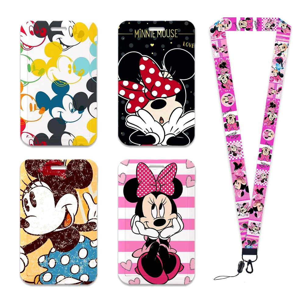 Mickey Mouse Lanyards Keychain Animated Cute Badge Holder ID Credit Card Pass Hang Rope Lanyard for Keys Accessories Gifts
Mickey Mouse Lanyards Keychain Animated Cute Badge Holder ID Credit Card Pass Hang Rope Lanyard for Keys Accessories Gifts