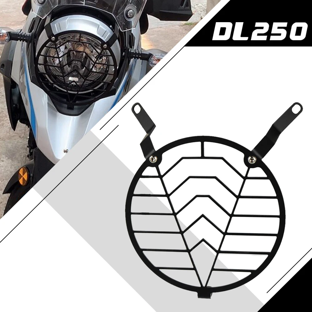 For SUZUKI DL250 V-Strom VSTROM DL 250 Motorcycle Headlight Grill Guard Protection Cover Protector DL250 VStrom 250 Accessories
For SUZUKI DL250 V-Strom VSTROM DL 250 Motorcycle Headlight Grill Guard Protection Cover Protector DL250 VStrom 250 Accessories