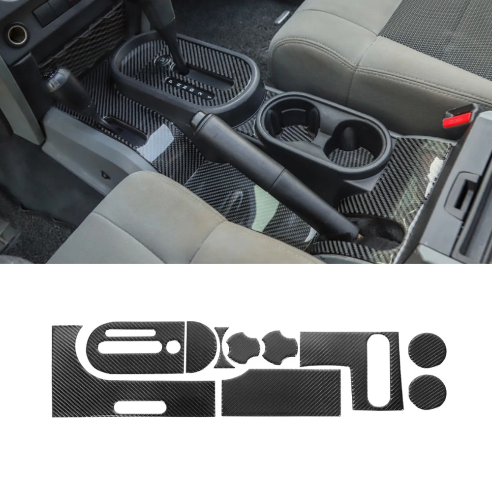 for Jeep Wrangler (Jk) 2007 2008 2009 2010 Gear Shift Water Cup Panel Decoration Cover Trim Decal Car Interior Accessories
for Jeep Wrangler (Jk) 2007 2008 2009 2010 Gear Shift Water Cup Panel Decoration Cover Trim Decal Car Interior Accessories