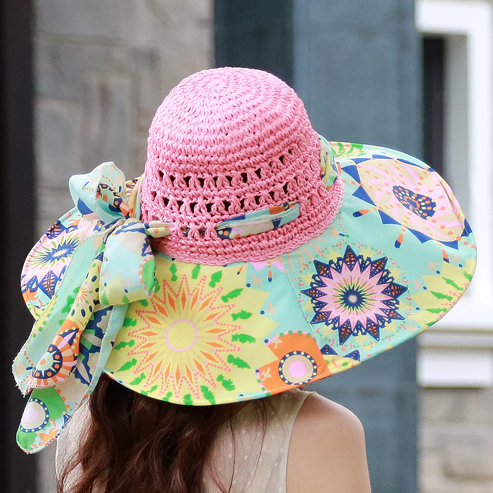 Ladies' New Hat with Big Brim in Spring and Summer Outdoor Travel Sun Protection Hat Fisherman Bucket Hat Straw Hat
Ladies' New Hat with Big Brim in Spring and Summer Outdoor Travel Sun Protection Hat Fisherman Bucket Hat Straw Hat