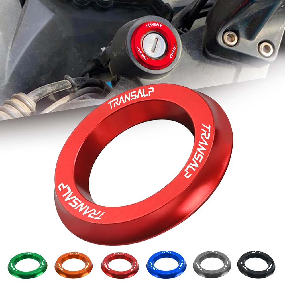 New For Honda XLV 600 650 700 TRANSALP XL600V XL650V XL700V Motorcycle Accessories Ignition Switch Cover Ring Key CNC Aluminum
New For Honda XLV 600 650 700 TRANSALP XL600V XL650V XL700V Motorcycle Accessories Ignition Switch Cover Ring Key CNC Aluminum