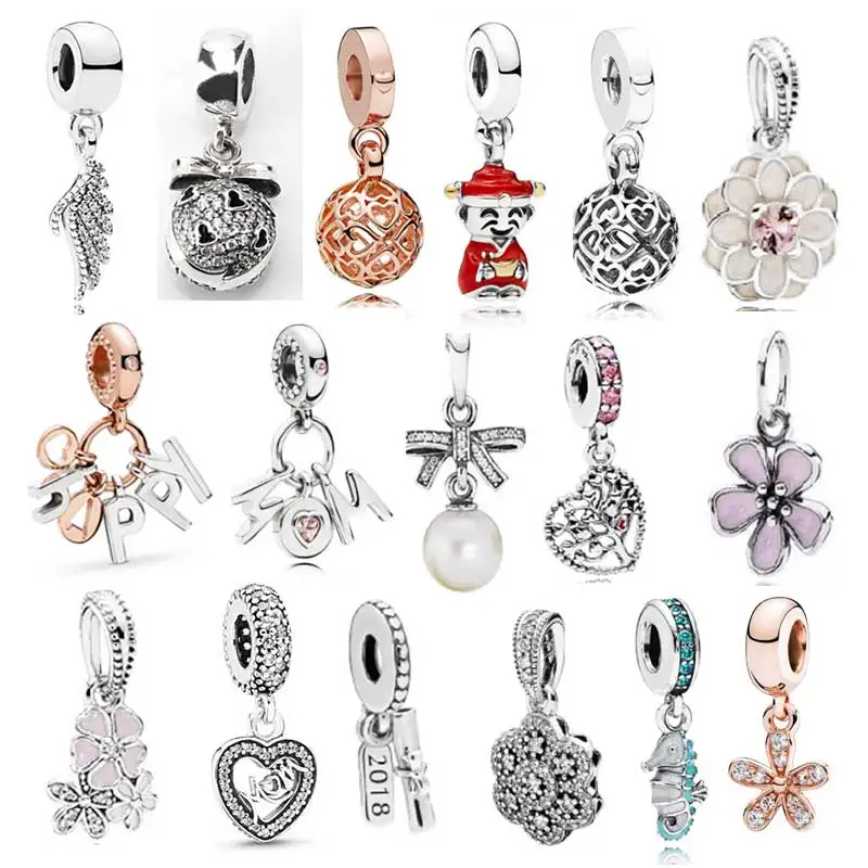 LR PAN Beads For Jewelry Making 925 Silver Seahorse Happy Letter Pearl Flow Single Wing Charm Fit Bracelet Mother's Day Gift
LR PAN Beads For Jewelry Making 925 Silver Seahorse Happy Letter Pearl Flow Single Wing Charm Fit Bracelet Mother's Day Gift