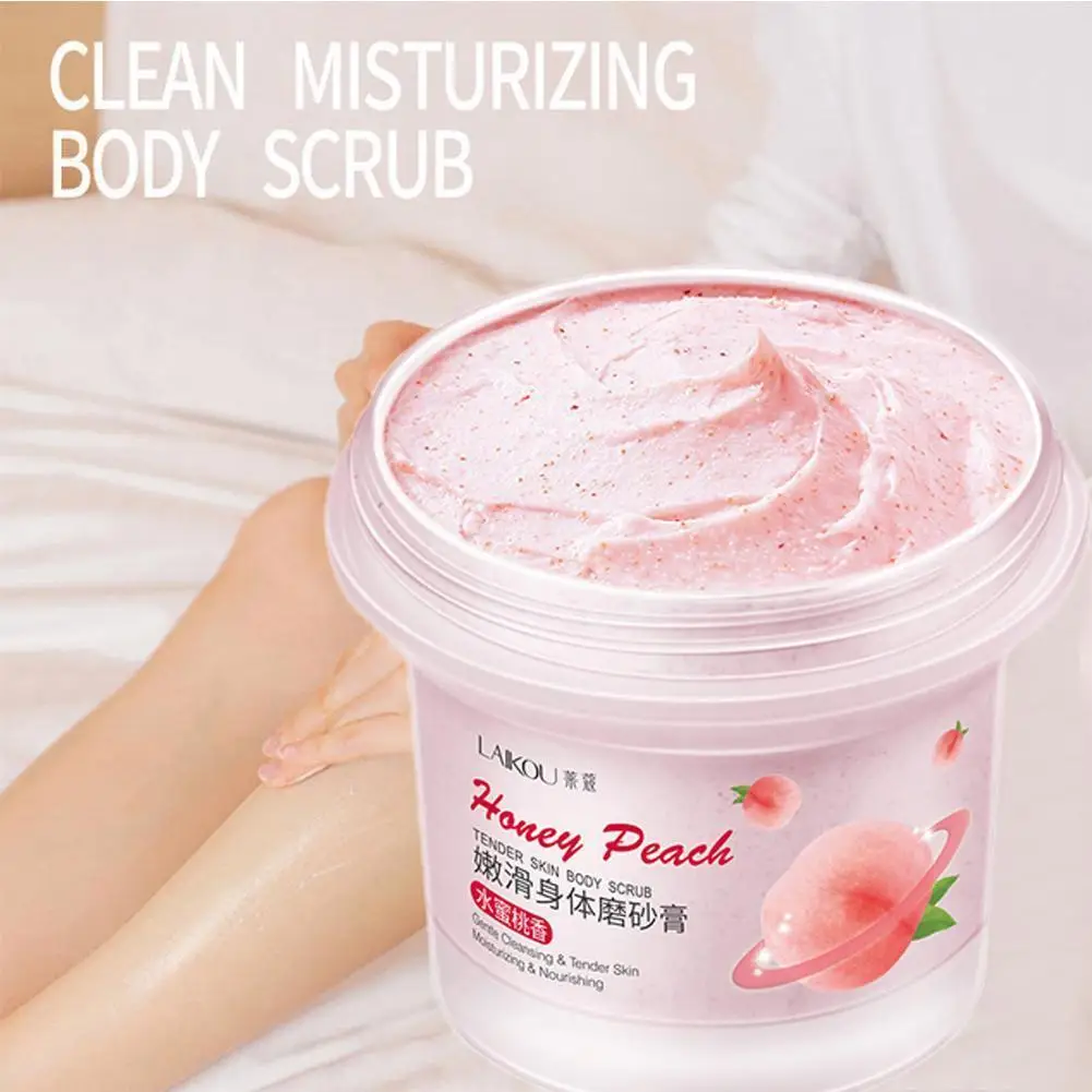 190g Peach Whitening Body Scrub Cream Moisturizing Delicate Skin Scrub Deep Exfoliating Cleansing Smooth Skin Z9y9
190g Peach Whitening Body Scrub Cream Moisturizing Delicate Skin Scrub Deep Exfoliating Cleansing Smooth Skin Z9y9