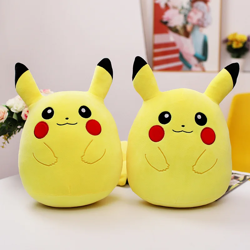 

30/40CM TAKARA TOMY Pokemon Riman Pikachu Gengar Cute Kawaii Doll Plush Toy Pillow Collectibles Peripherals Kid Birthday Gifts